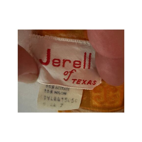 Vintage Jerell of Texas Dress Size 7 70's - Picture 7 of 8